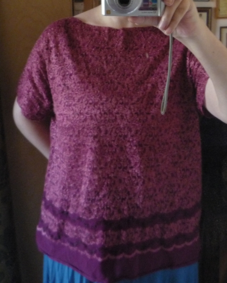Bad picture of my 1920s style top.